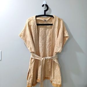 Ecote Urban Outfitters Textured Woven Kimono Top
